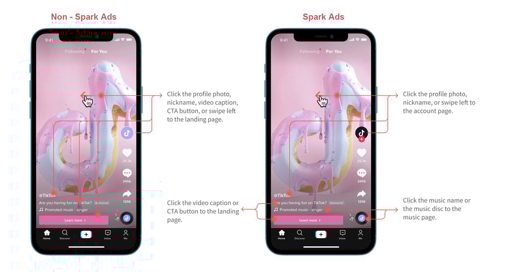 Tiktok spark ads examples