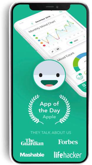 Daylio social proof element example