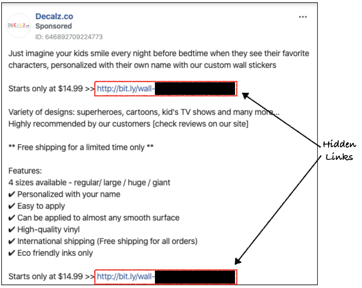 Decalz meta ad