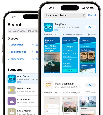 apple search ads example 