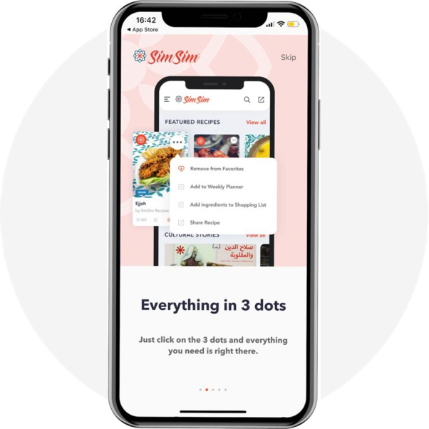 good example on explaining the app's main features in onboarding 