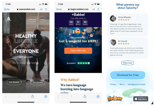 Web2App (web to app)