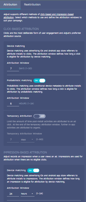 Determine the Default Attribution