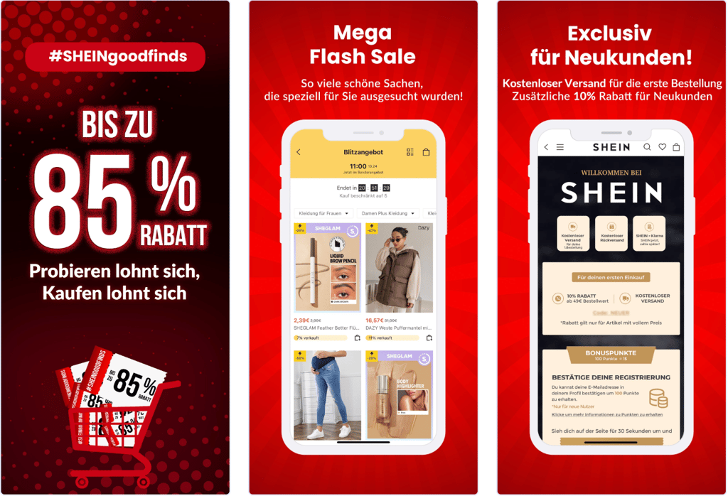 Example of ASO for discounts in apps