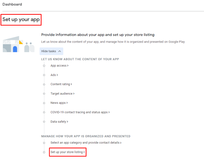 Set Up Your App